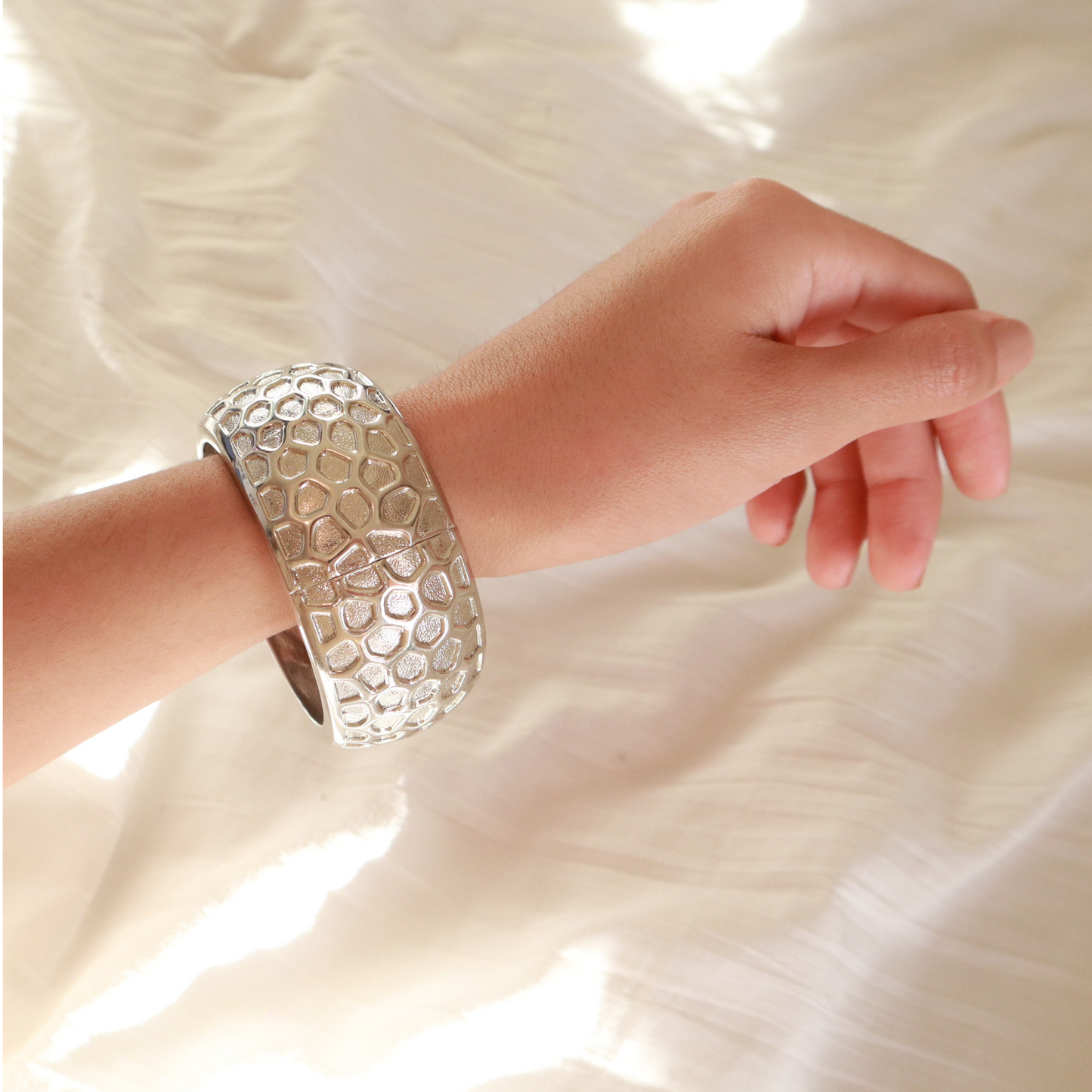Silver Bangle Bracelet